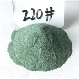 干磨片原材料绿碳化硅 水磨片用220#绿碳化硅金刚砂磨料